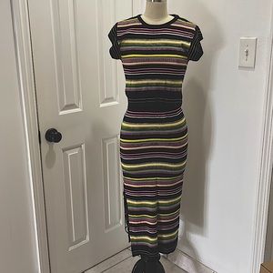 Lou & Grey Striped Sweater Skirt Set